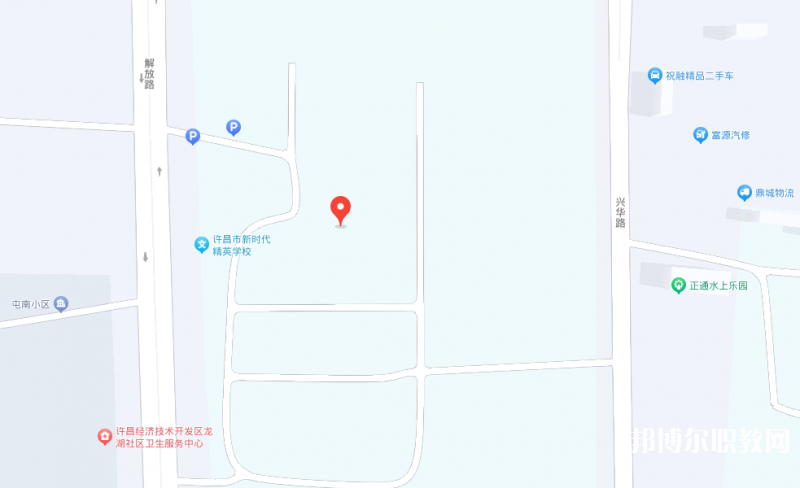 許昌北方電子科技學校地址，乘車路線